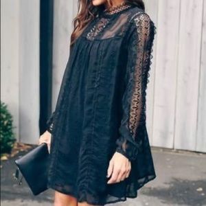 Vici collection black dress